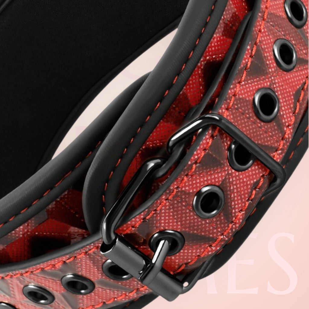 🇪🇸 BEGME — Collier avec pinces à tétons BDSM Red édition