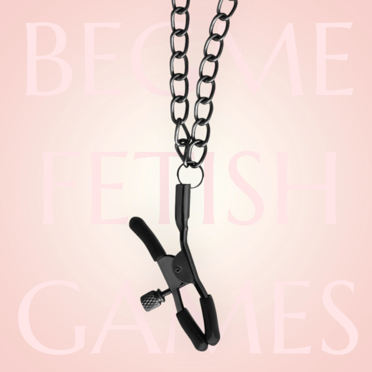 🇪🇸 BEGME — Collier avec pinces à tétons BDSM Red édition