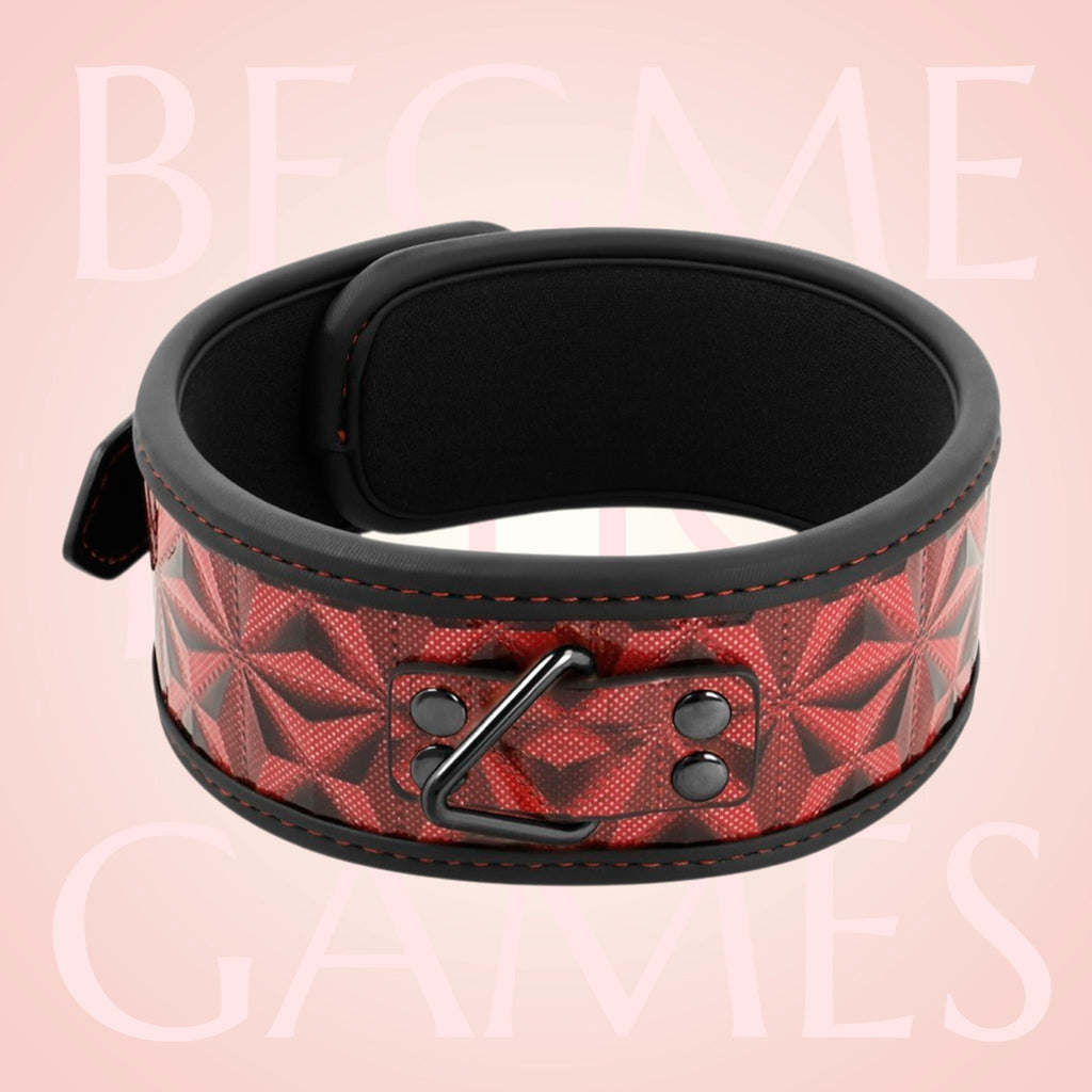 🇪🇸 BEGME - Collier BDSM Red édition