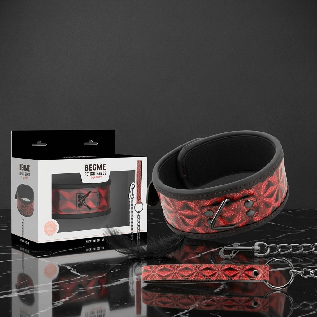 🇪🇸 BEGME - Collier BDSM Red édition