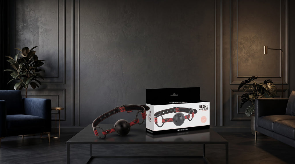 🇪🇸 BEGME - Bâillon boule BDSM Red édition