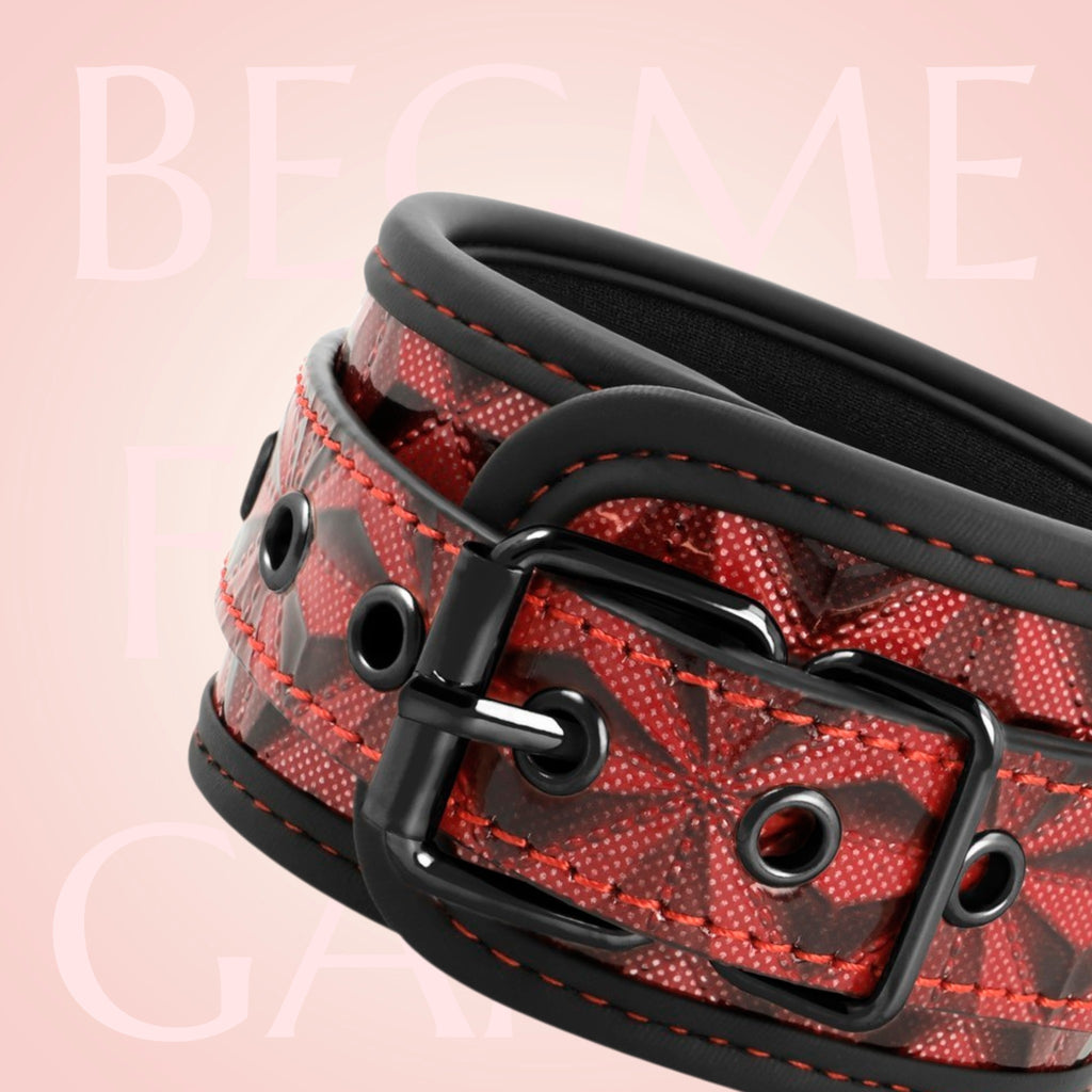 🇪🇸 BEGME - Menottes de poignets BDSM Red édition