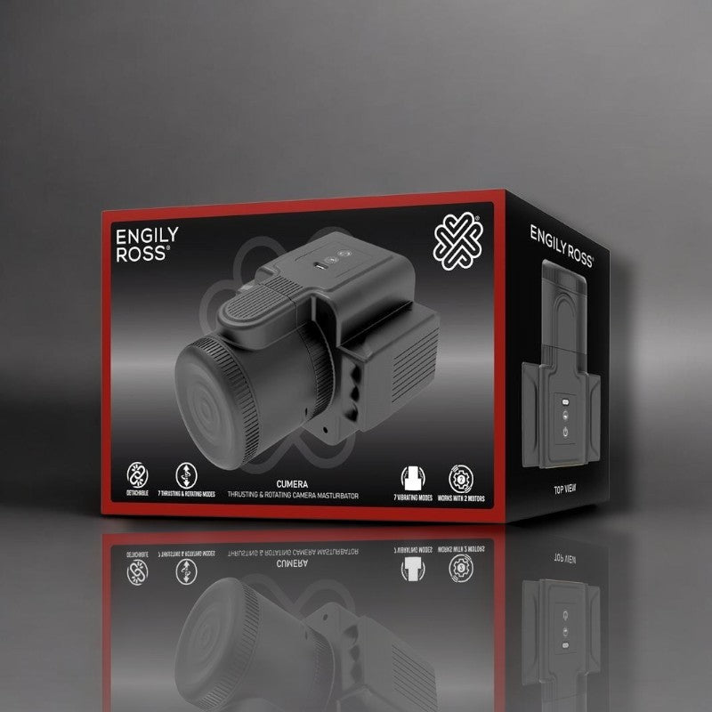 🇪🇸 Engily Ross - Cumera, masturbateur automatique avec rotation et poussée