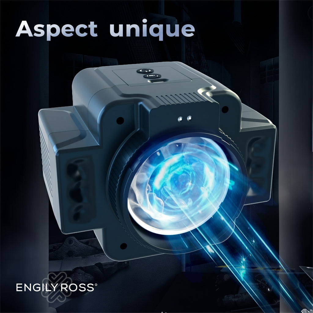 🇪🇸 Engily Ross - Cumera, masturbateur automatique avec rotation et poussée
