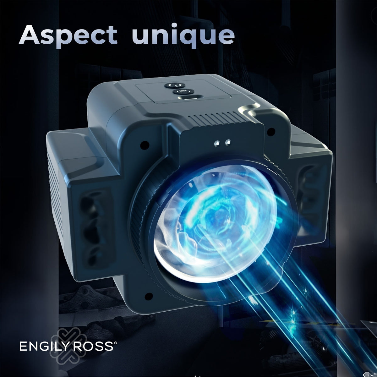 🇪🇸 Engily Ross - Cumera, masturbateur automatique avec rotation et poussée