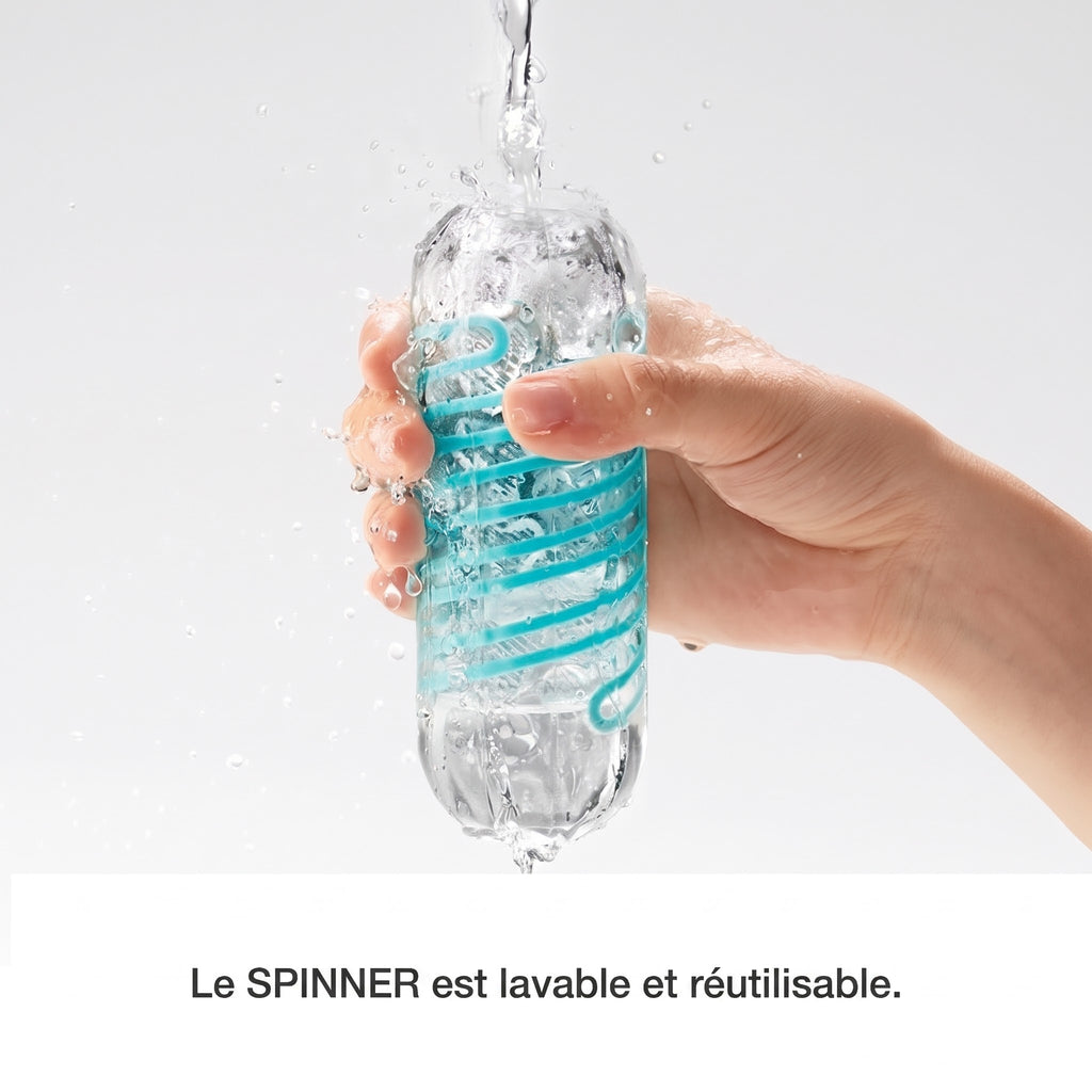 TENGA — Spinner 04 Pixel, masturbateur masculin réutilisable