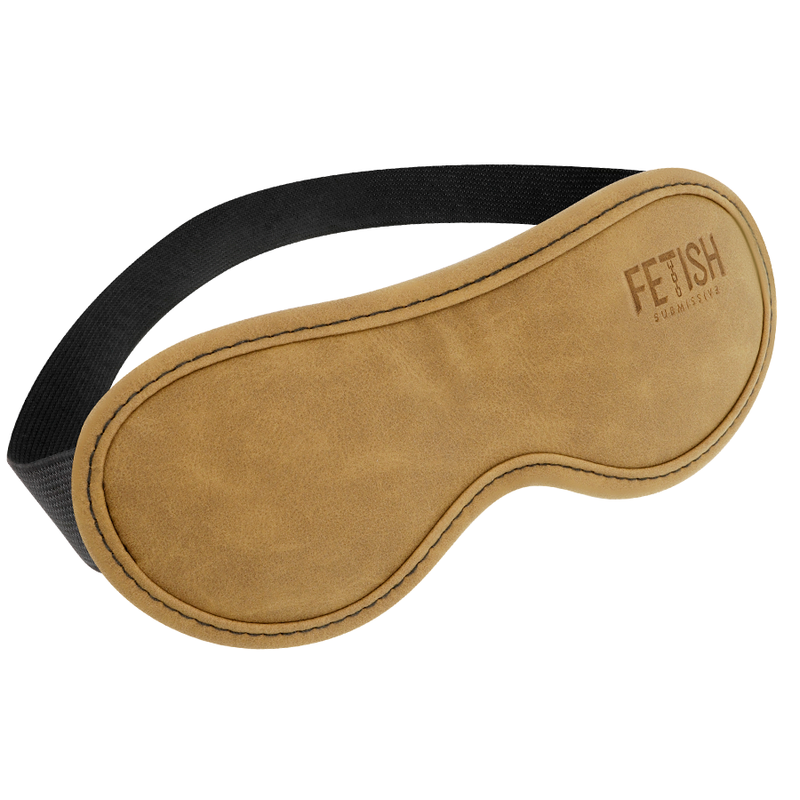 🇪🇸 Fétish Submissive Origen - Masque en cuir végan avec doublure en néoprène