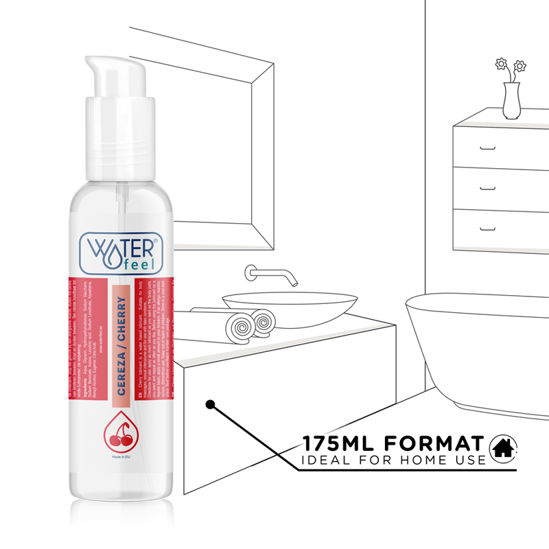🇪🇸 WATERFEEL - Lubrifiant cerise 175 ML