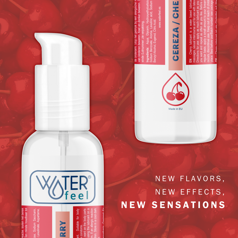 🇪🇸 WATERFEEL - Lubrifiant cerise 175 ML
