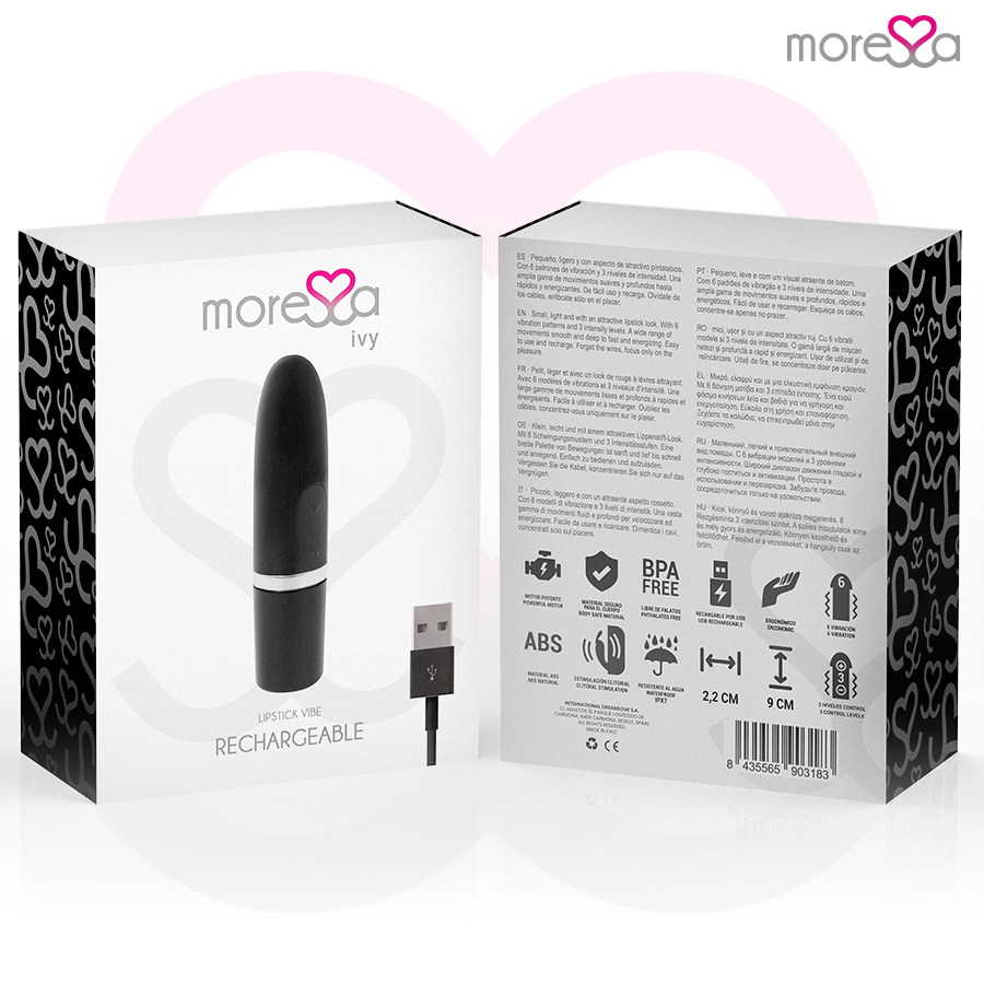 🇪🇸 MORESSA - IVY Vibrateur stimulateur de Voyage