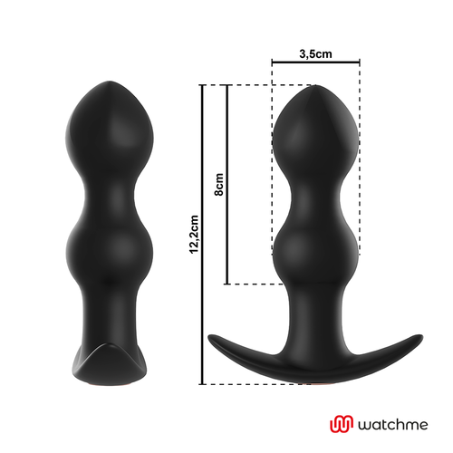 🇪🇸 ANBIGUO - Watchme Télécommande Plug Vibrateur Anal Tiberio
