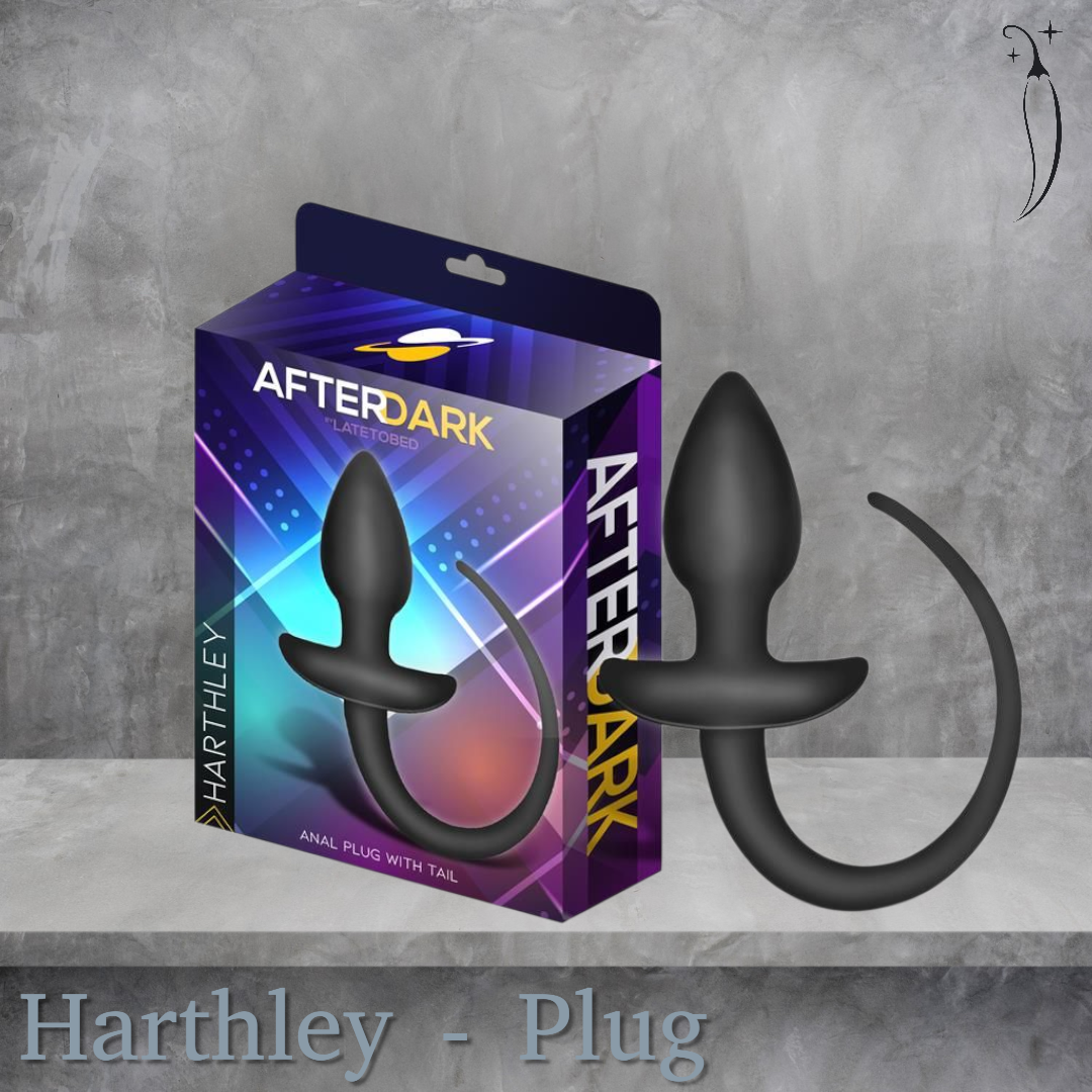 🇪🇸 Plug anal AFTERDARK Harthley avec queue 16 cm x 3,2 cm
