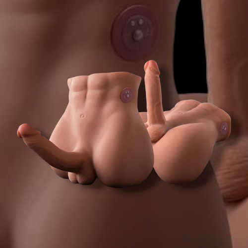 Masturbateur XISE Bartlett – Torse réaliste avec vibrations et va-et-vient