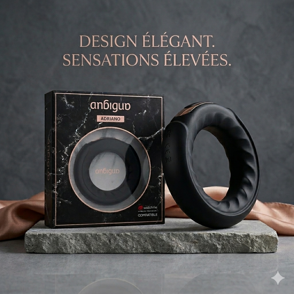 🇪🇸 ANBIGUO – Bague vibrante Adriano