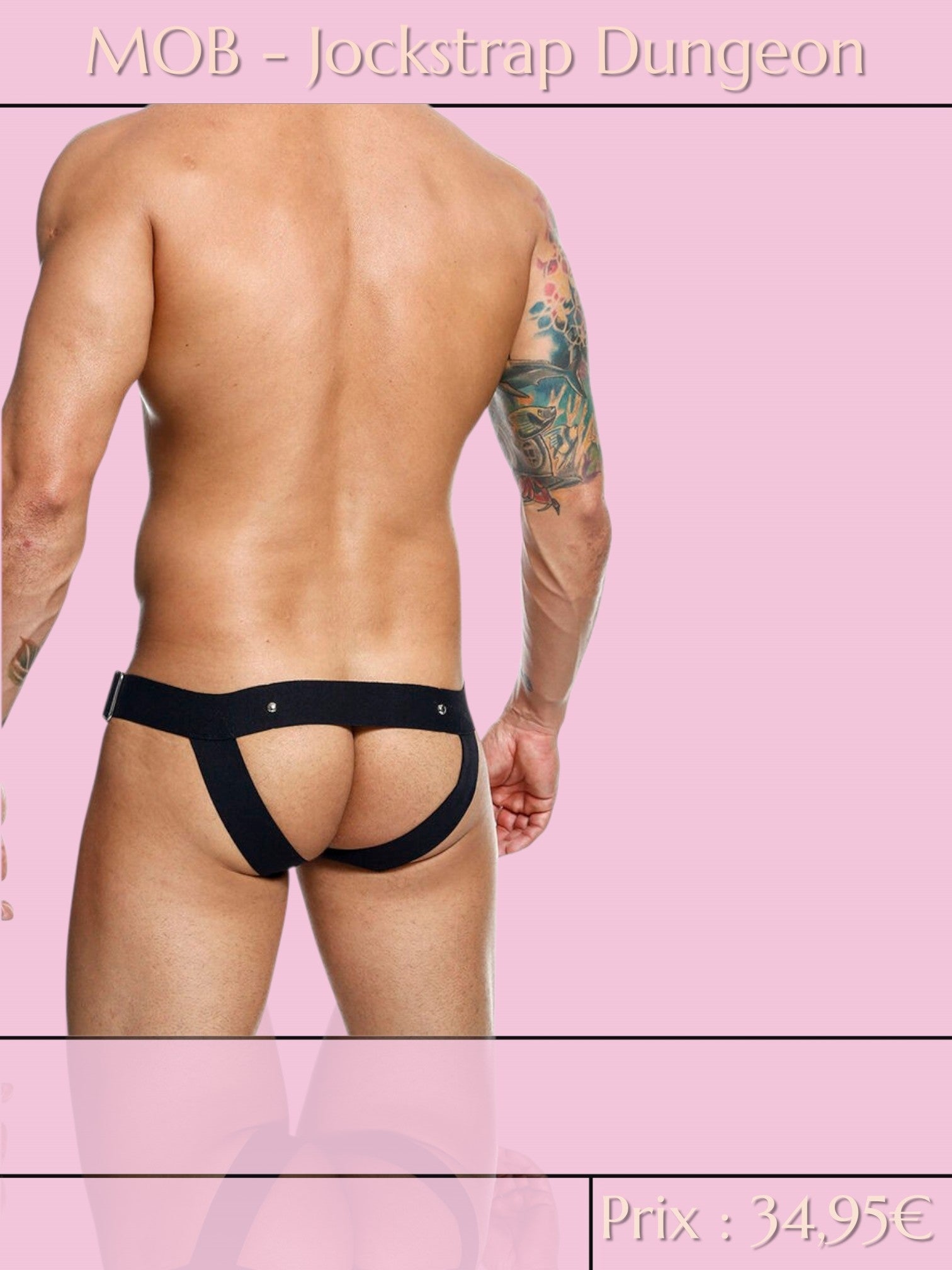 🇪🇸 MOB – Jockstrap Dungeon avec anneau pénal