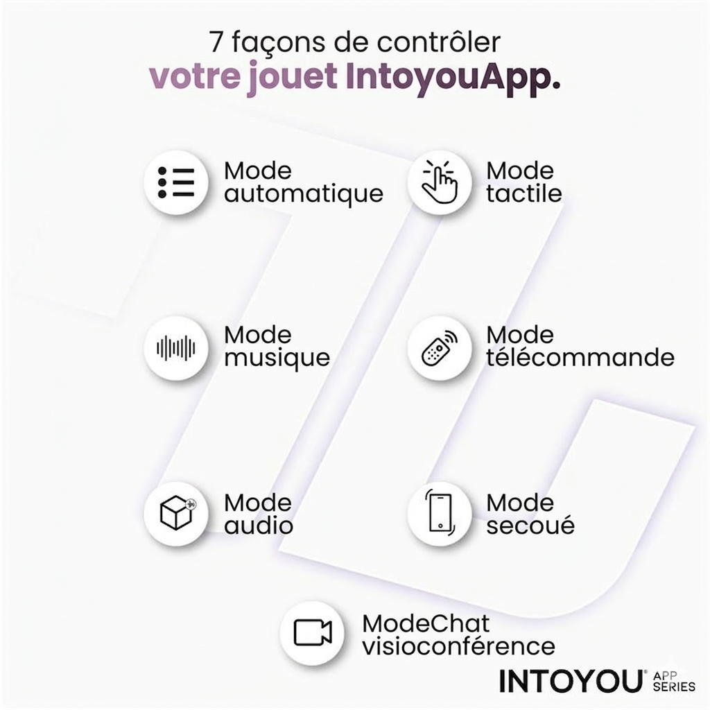 Stimulateur connecté LAIA – Rose – INTOYOU