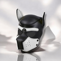 INTOYOU bdsm line - Masque Puppy en néoprène avec museau amovible
