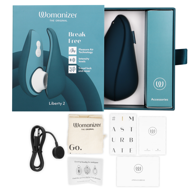 WOMANIZER® LIBERTY 2 – STIMULATEUR CLITORIDIEN À AIR PULSÉ