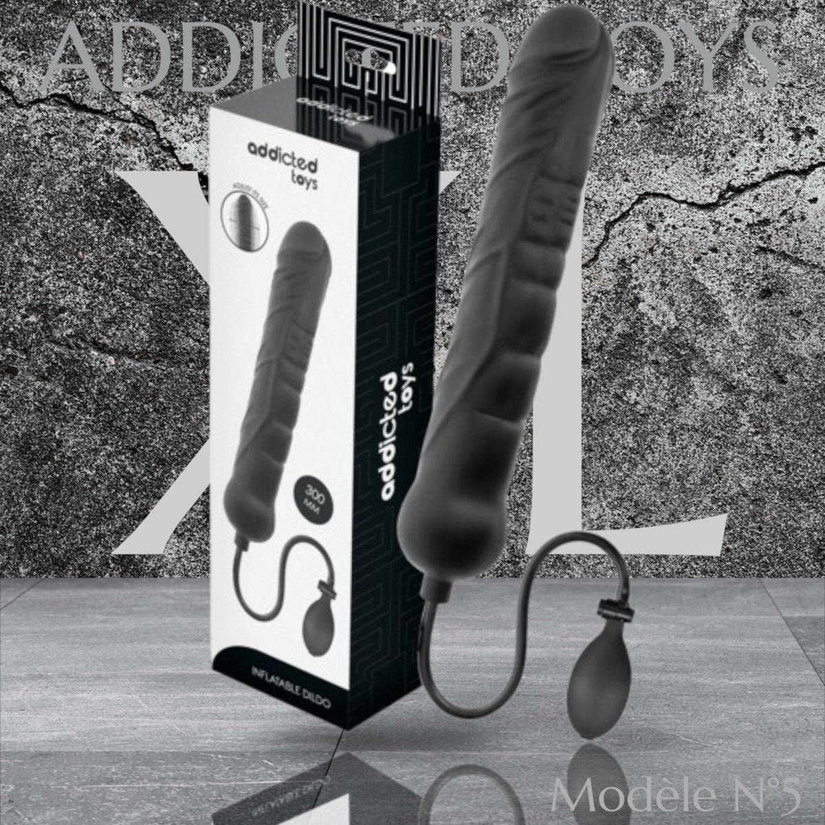 🇪🇸 Addicted Toys – Gode gonflable XL Modèle 5