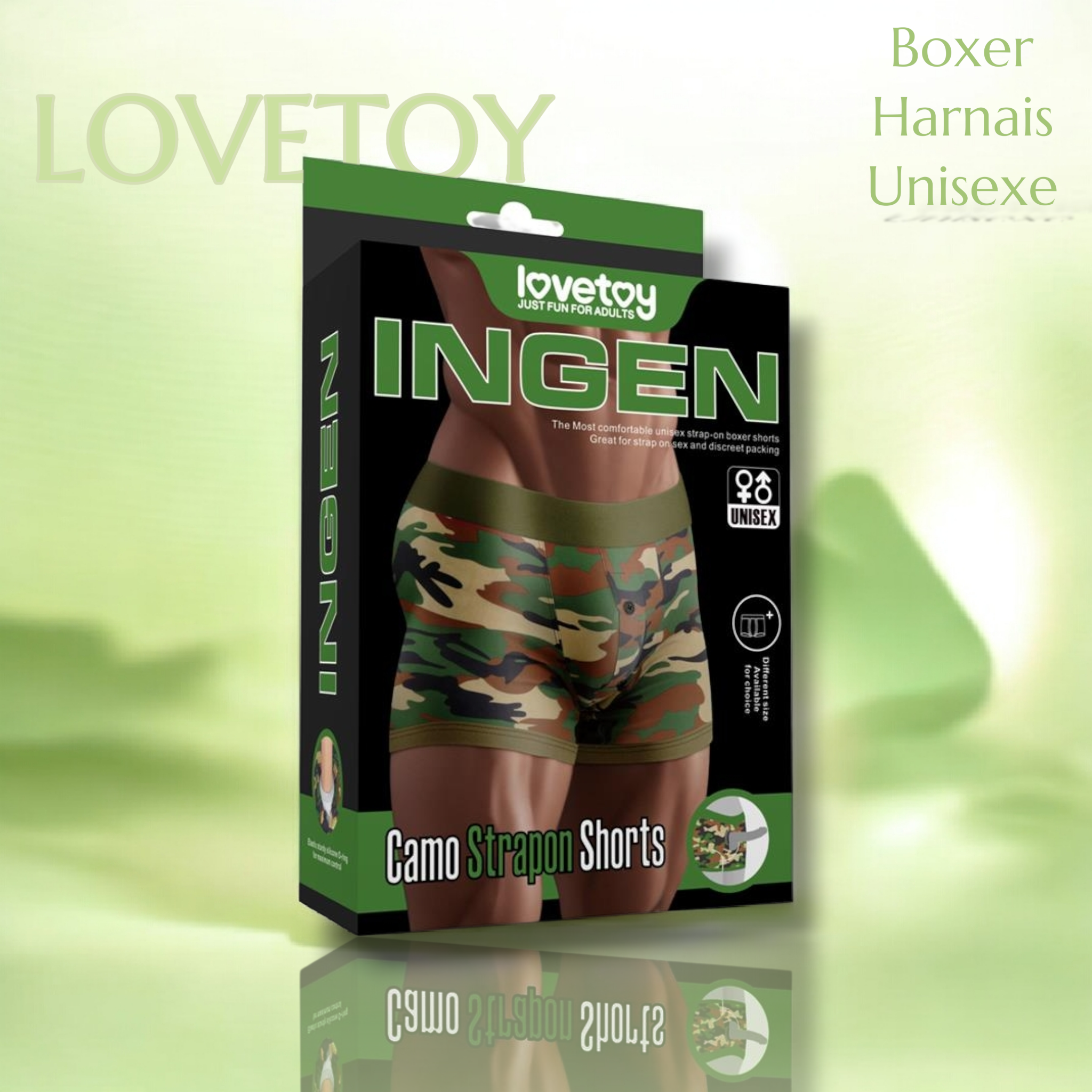 LOVETOY - Boxer harnais unisexe