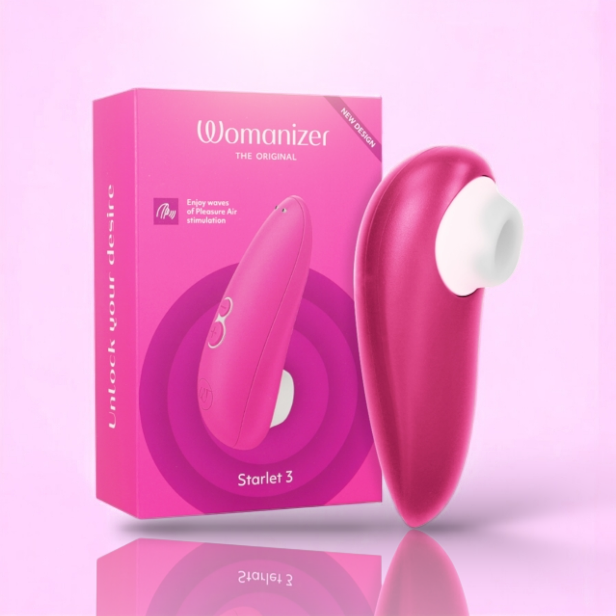🇩🇪 WOMANIZER - STARLET 3 STIMULATEUR CLITORIAL ROSE