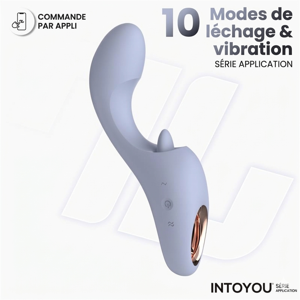 INTOYOU APP SERIES – Vibrateur connecté Licky
