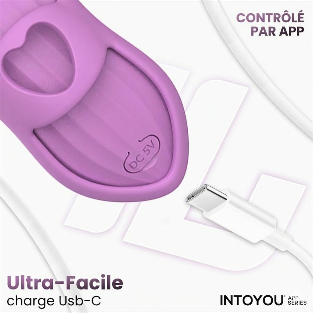Stimulateur connecté LAIA – Lavande – INTOYOU