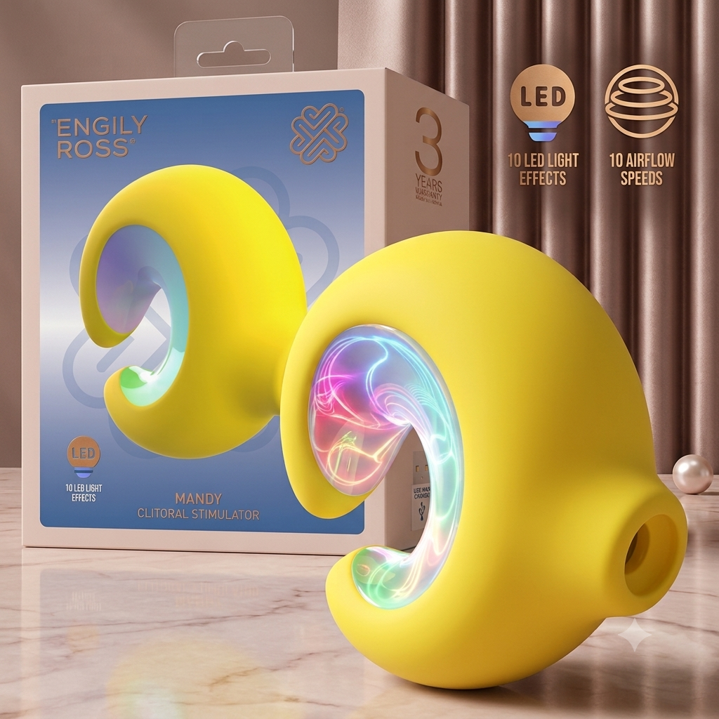 🇵🇱 Engily Ross – Mandy Stimulateur clitoridien à succion avec éclairage LED