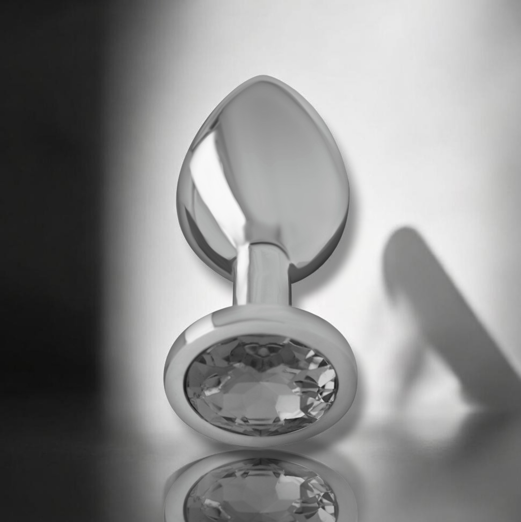 🇪🇸 INTENSE™ – PLUG ANAL EN MÉTAL AVEC BIJOU NOIR