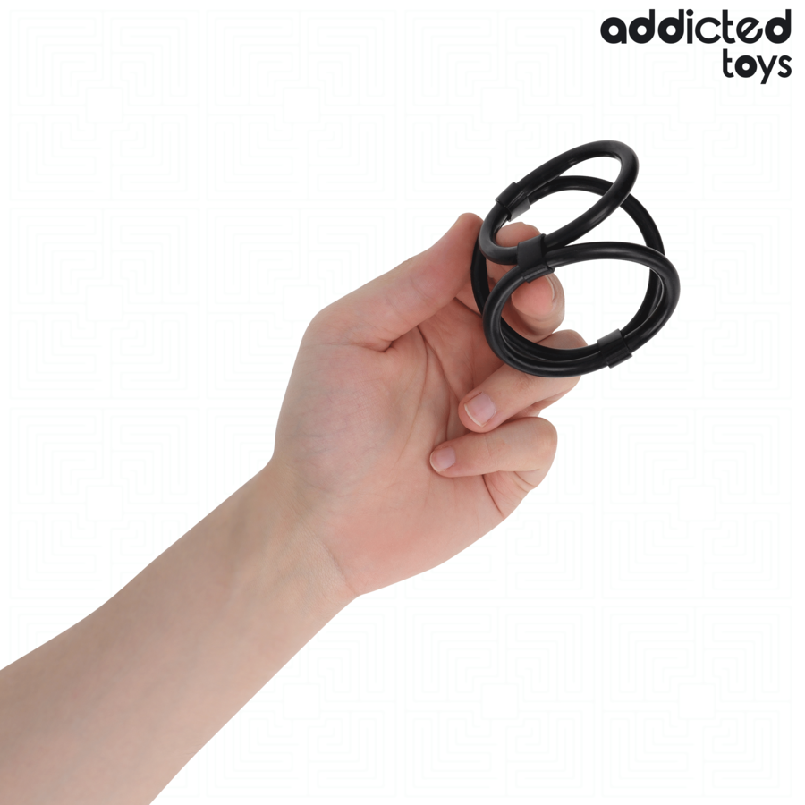 🇪🇸 Addicted Toys – Anneau Pénis Triple