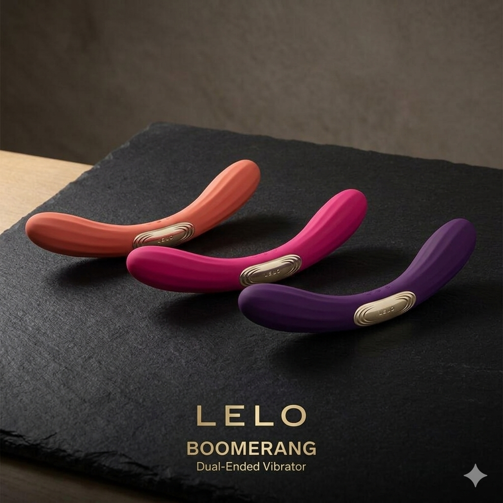 LELO - Boomerang vibrateur double extension
