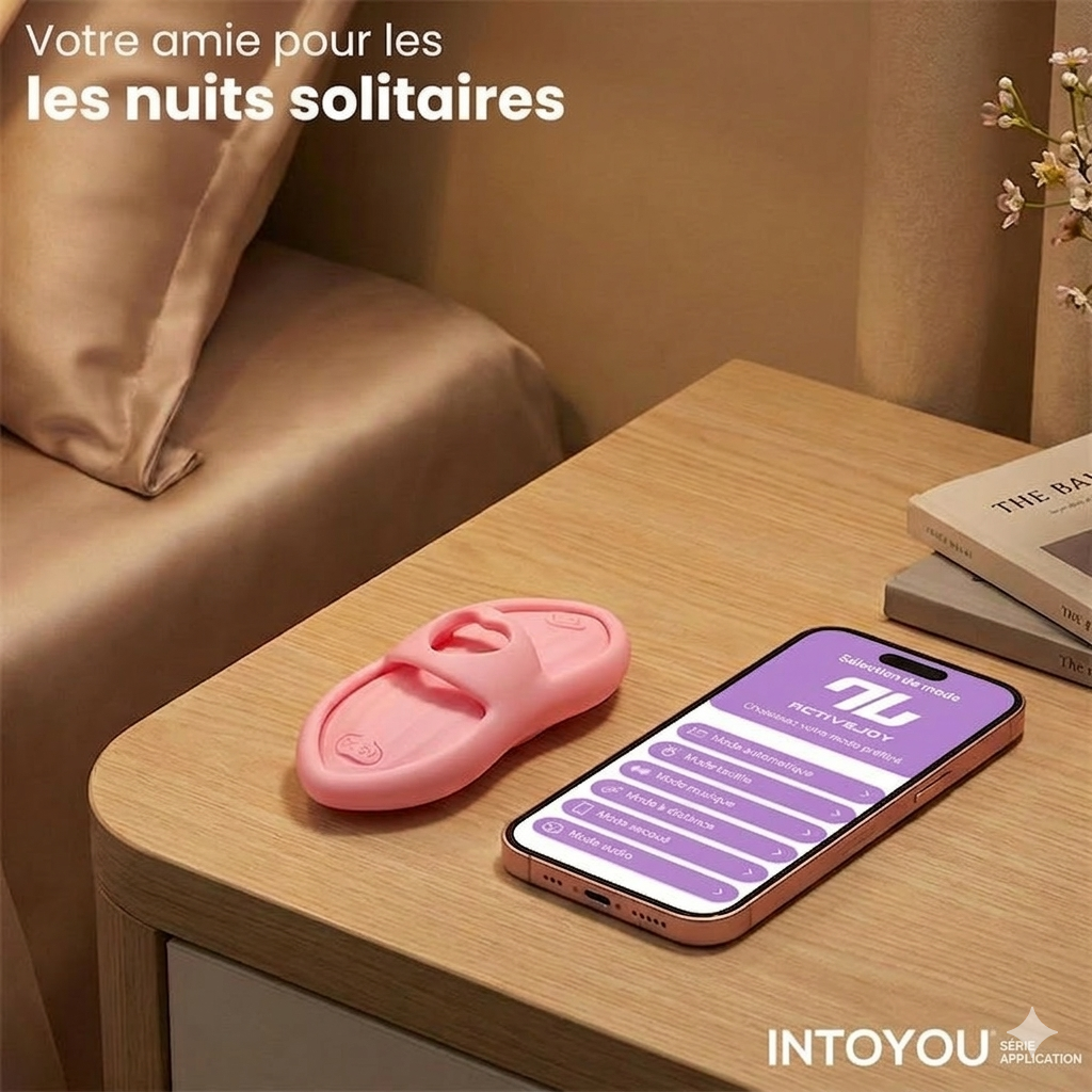 Stimulateur connecté LAIA – Rose – INTOYOU