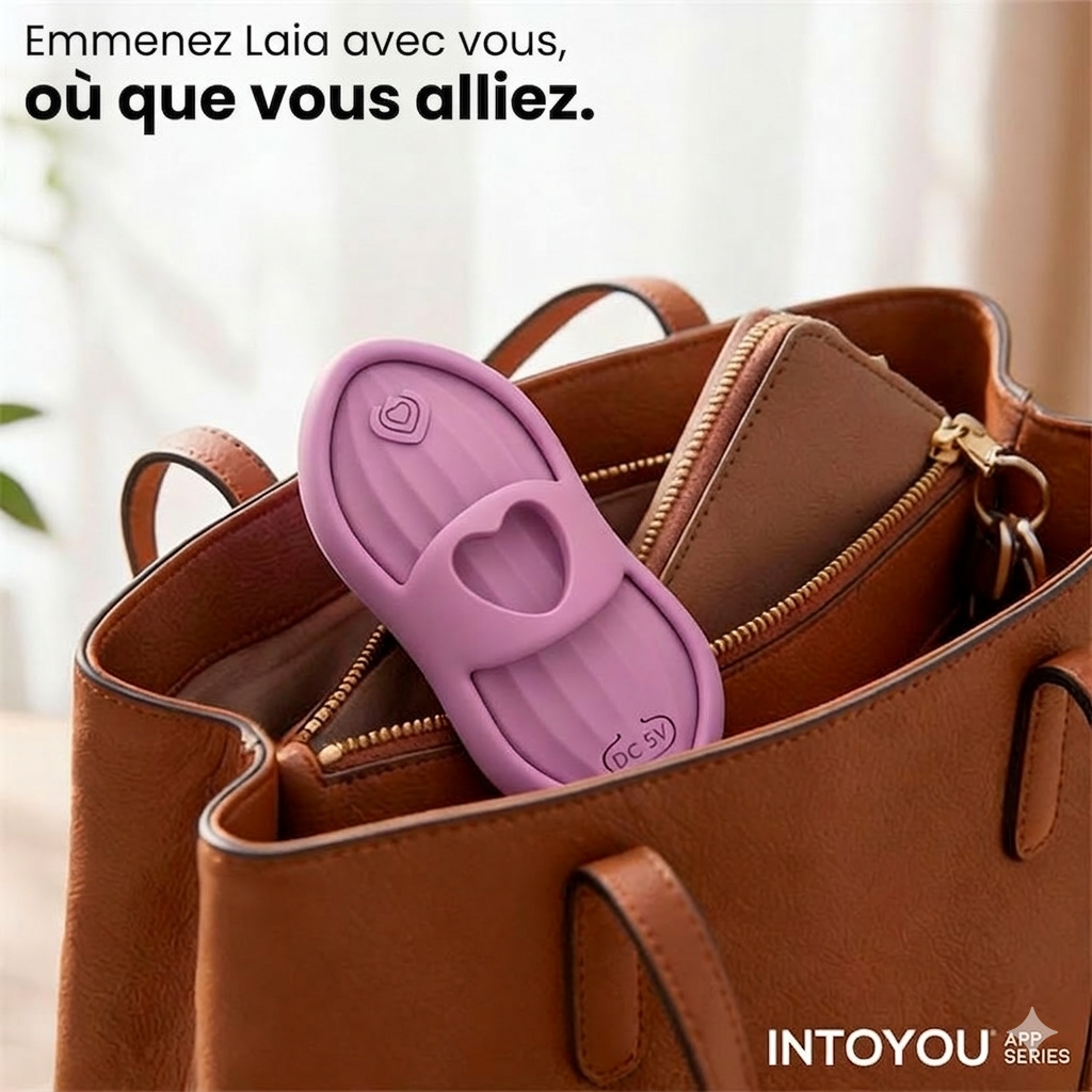 Stimulateur connecté LAIA – Lavande – INTOYOU