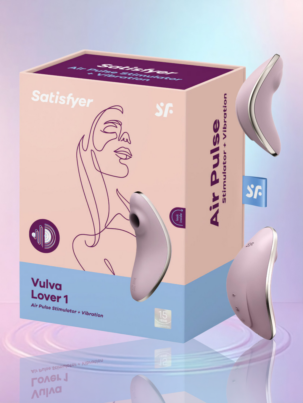 🇩🇪 SATISFYER Vulva Lover double air pulse