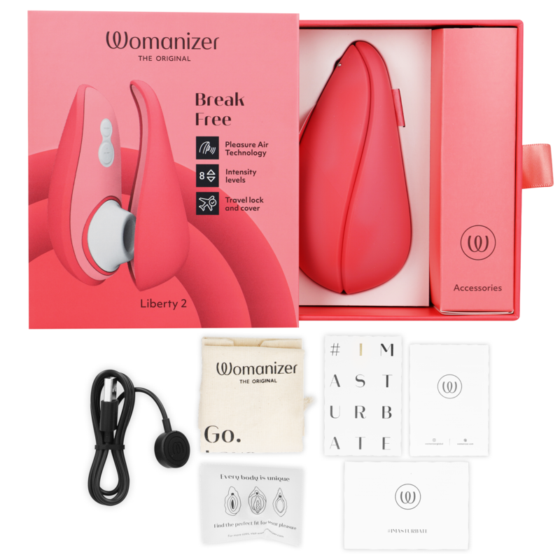 WOMANIZER® LIBERTY 2 – STIMULATEUR CLITORIDIEN À AIR PULSÉ