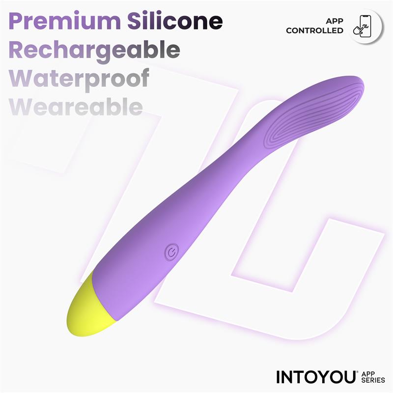 INTOYOU NEYA – VIBROMASSEUR POINT G CONNECTÉ VIOLET