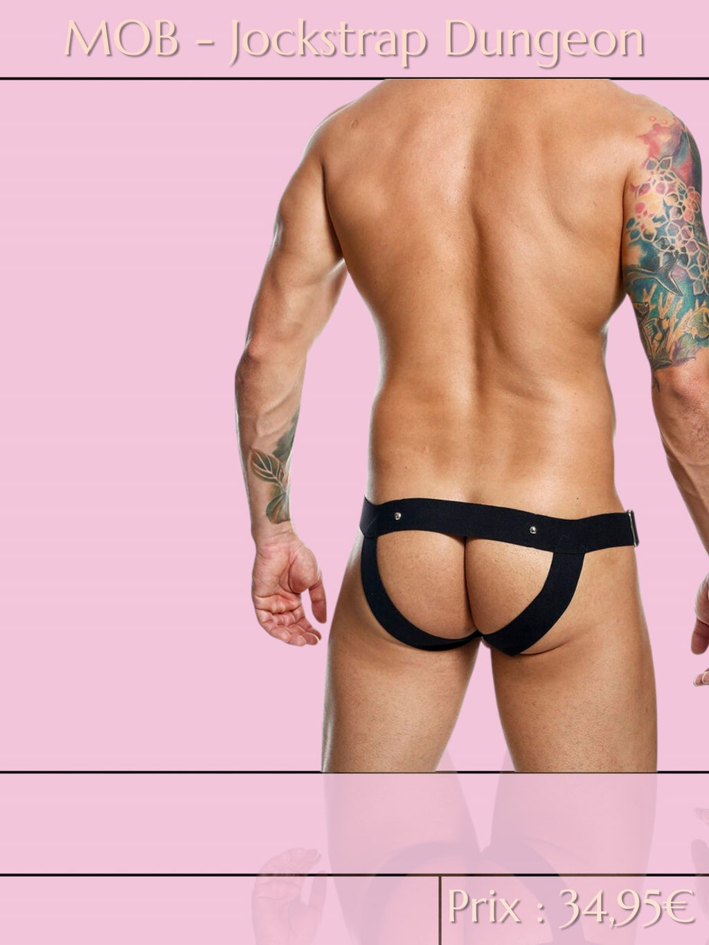 🇪🇸 MOB – Jockstrap Dungeon avec anneau pénal