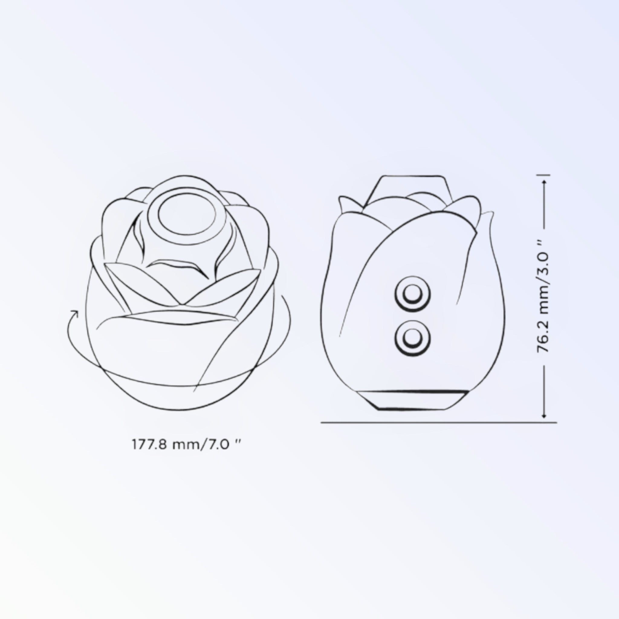 ROMP – Rose 2.0 | Stimulateur clitoridien à succion en forme de rose – Édition limitée