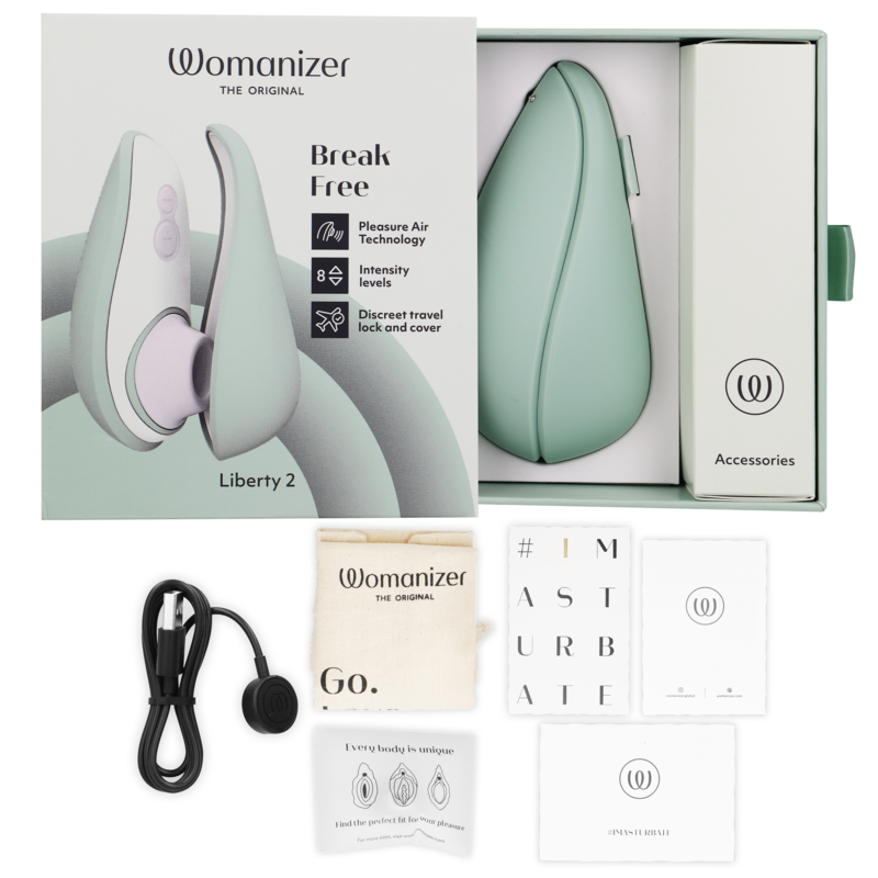 WOMANIZER® LIBERTY 2 – STIMULATEUR CLITORIDIEN À AIR PULSÉ
