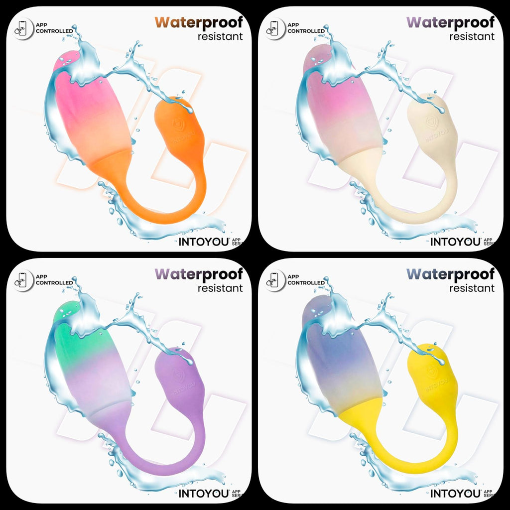 Intoyou Nexegg – Œuf vibrant connecté en silicone double couche