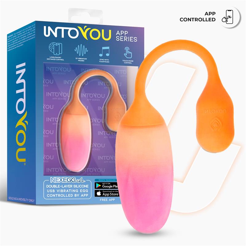 Intoyou Nexegg – Œuf vibrant connecté en silicone double couche