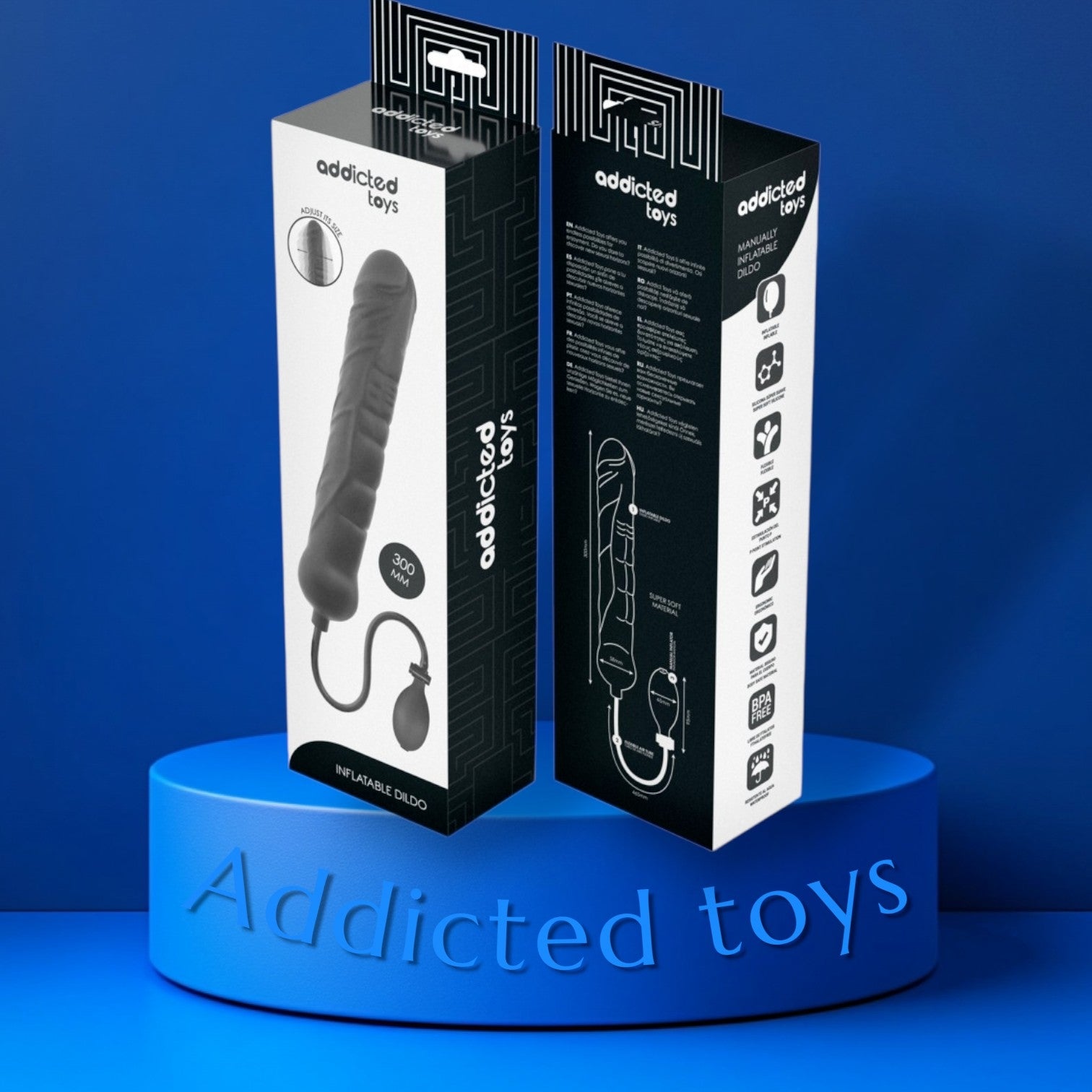 🇪🇸 Addicted Toys – Gode gonflable XL Modèle 5