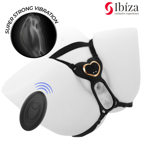 🇪🇸 IBIZA – Vibromasseur en forme de cœur avec télécommande