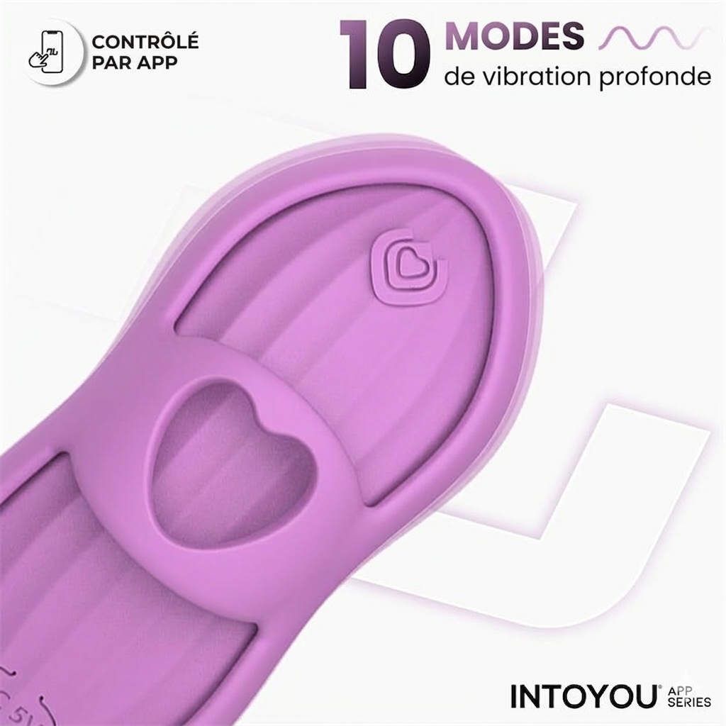 Stimulateur connecté LAIA – Lavande – INTOYOU