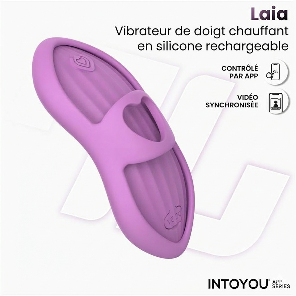 Stimulateur connecté LAIA – Lavande – INTOYOU