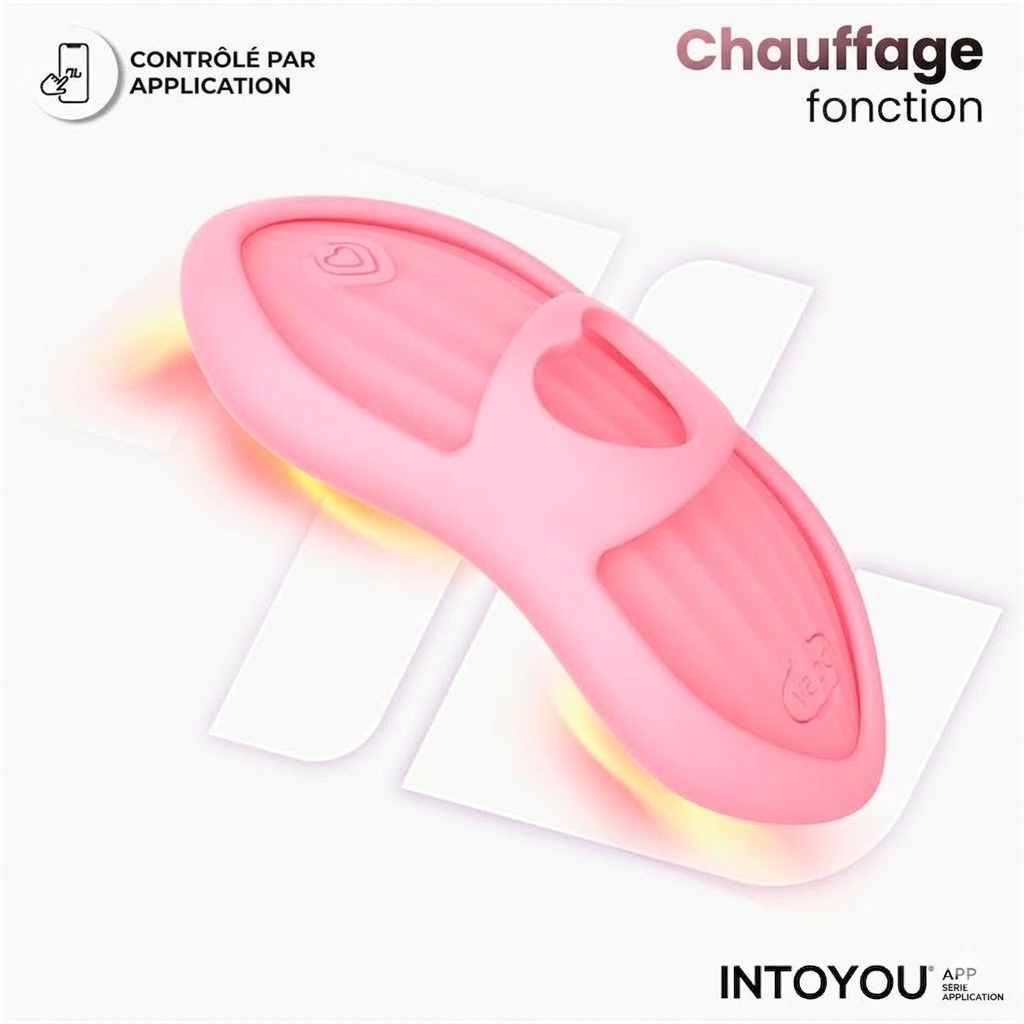 Stimulateur connecté LAIA – Rose – INTOYOU