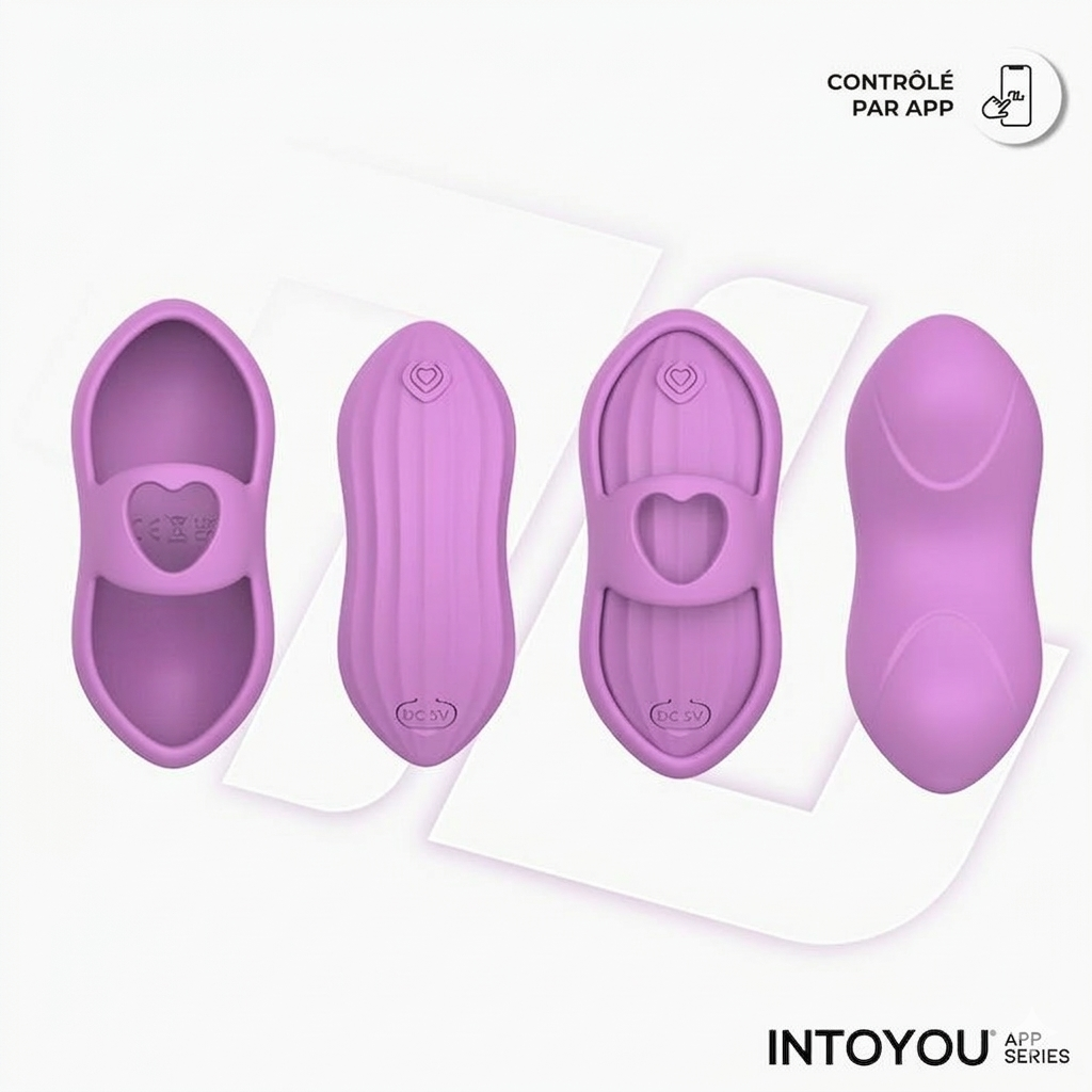 Stimulateur connecté LAIA – Lavande – INTOYOU