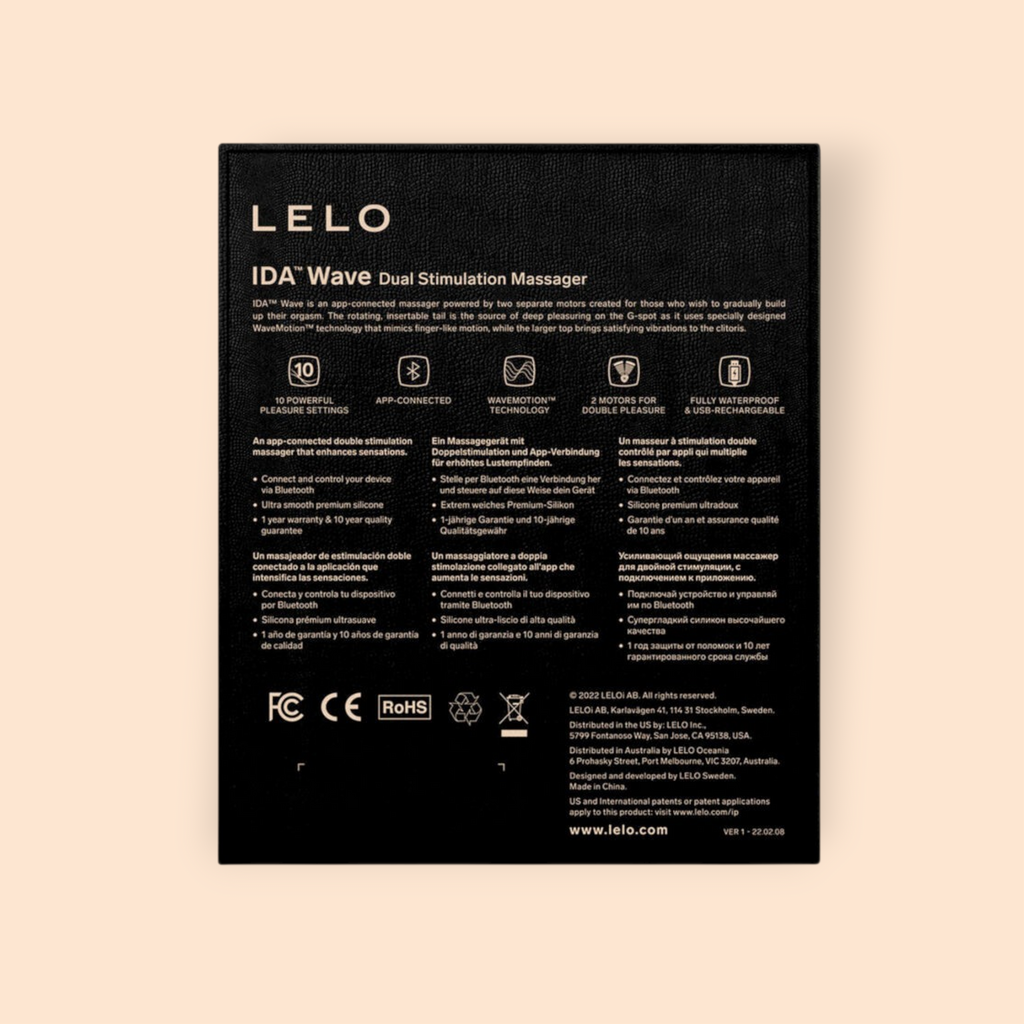 🇸🇪 LELO – IDA™ Wave Masseur Connecté