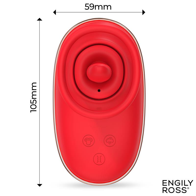 🇵🇱 Stimulateur ENGILY ROSS Lizer avec langue oscillante