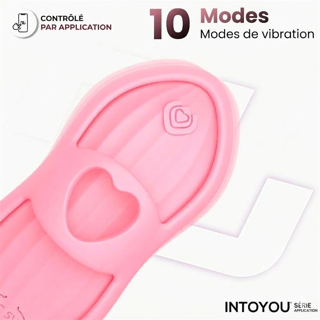 Stimulateur connecté LAIA – Rose – INTOYOU